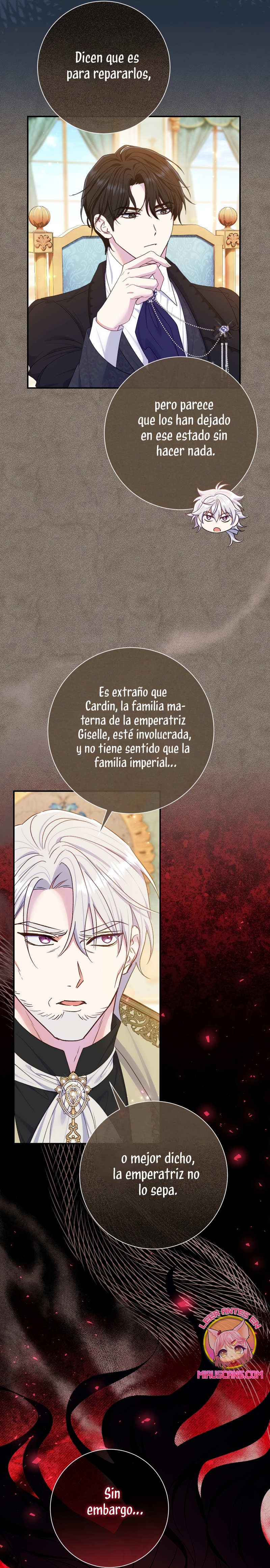 La pareja del villano es demasiado perfecta Capítulo 74 - Página 32