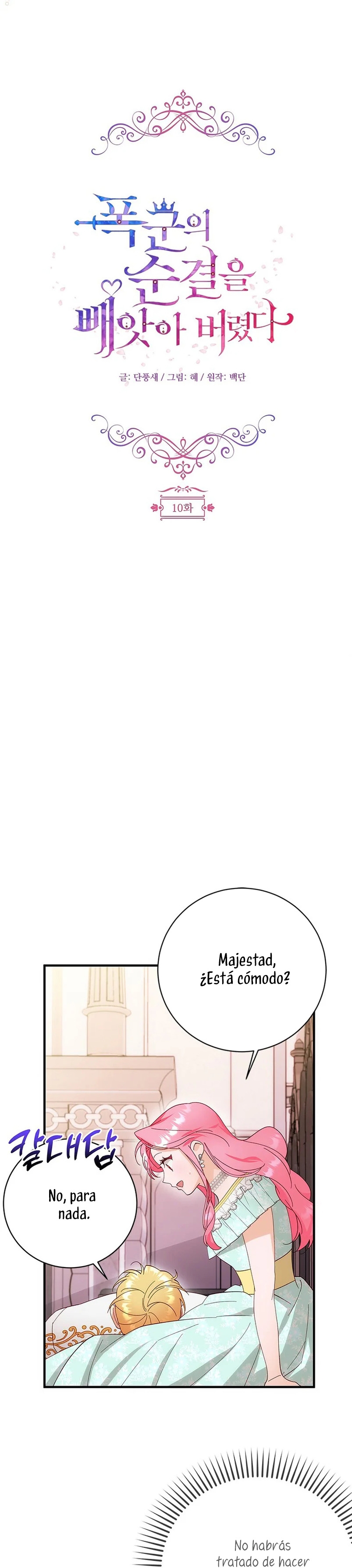 Le robé la castidad al tirano Capítulo 10 - Página 8