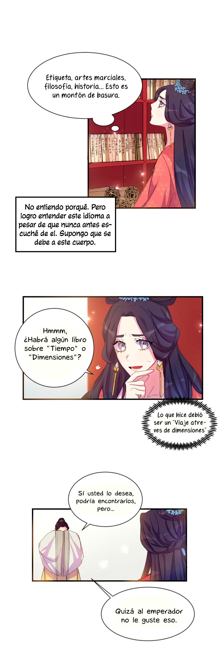 La emperatriz es una estudiante universitaria Capítulo 1 - Página 12