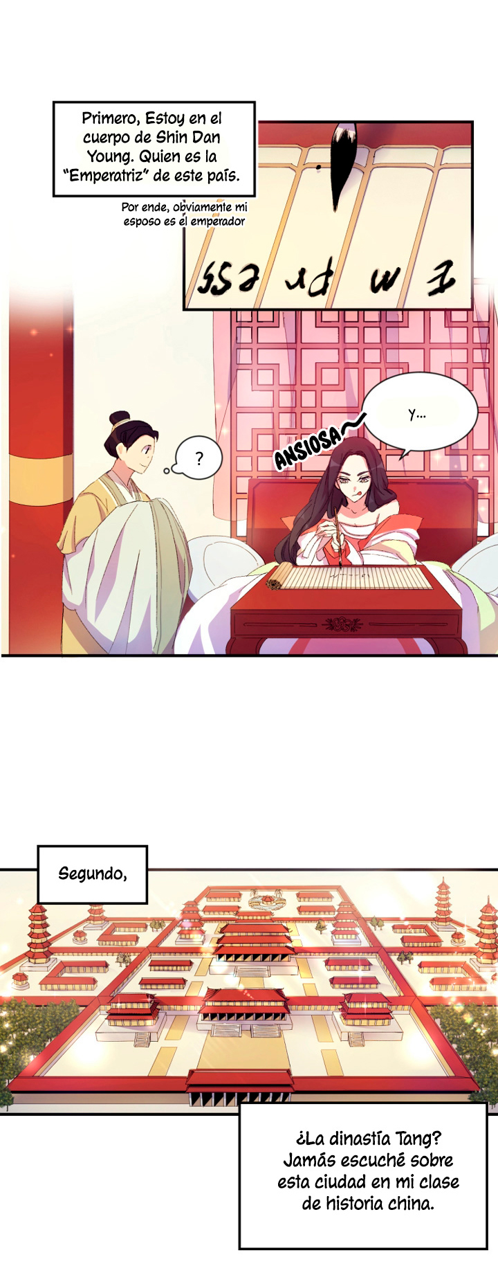La emperatriz es una estudiante universitaria Capítulo 1 - Página 7