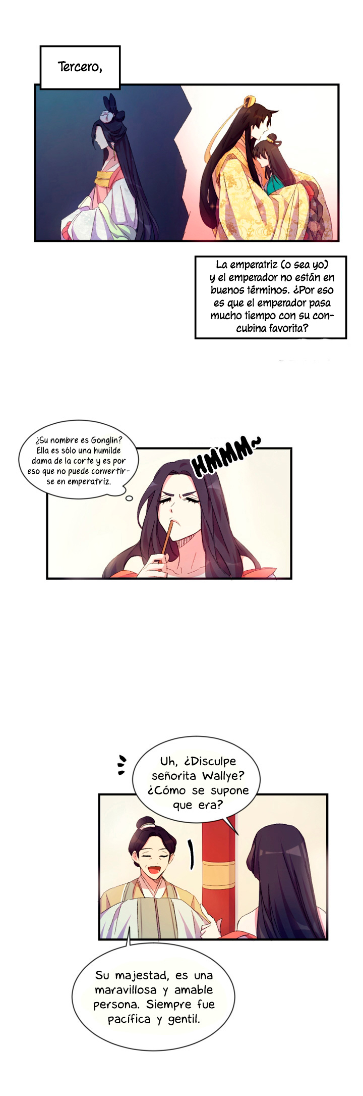 La emperatriz es una estudiante universitaria Capítulo 1 - Página 8