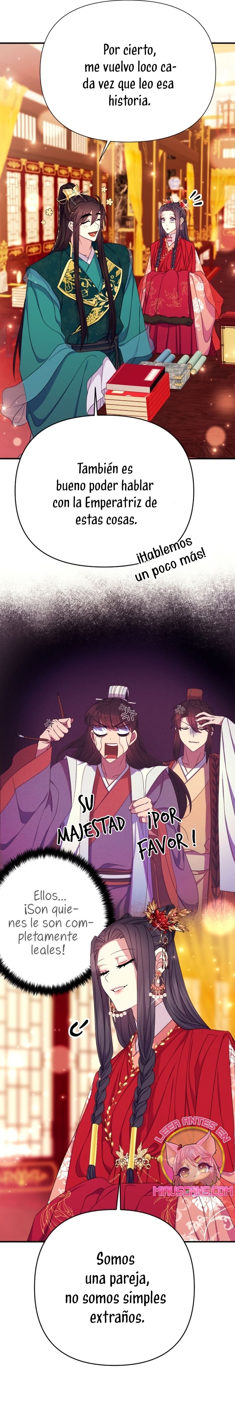 La emperatriz es una estudiante universitaria Capítulo 115 - Página 21