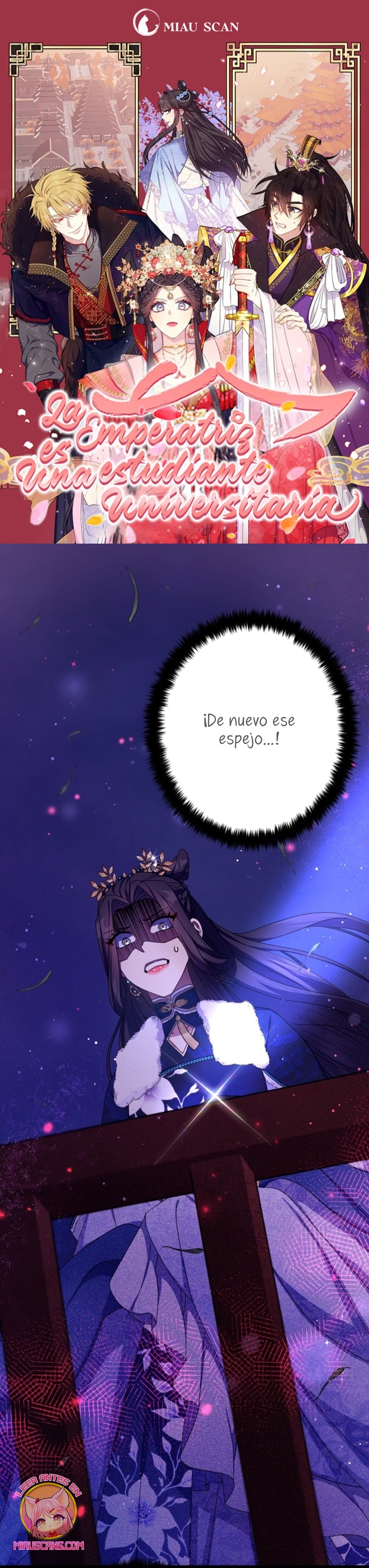 La emperatriz es una estudiante universitaria Capítulo 121 - Página 2