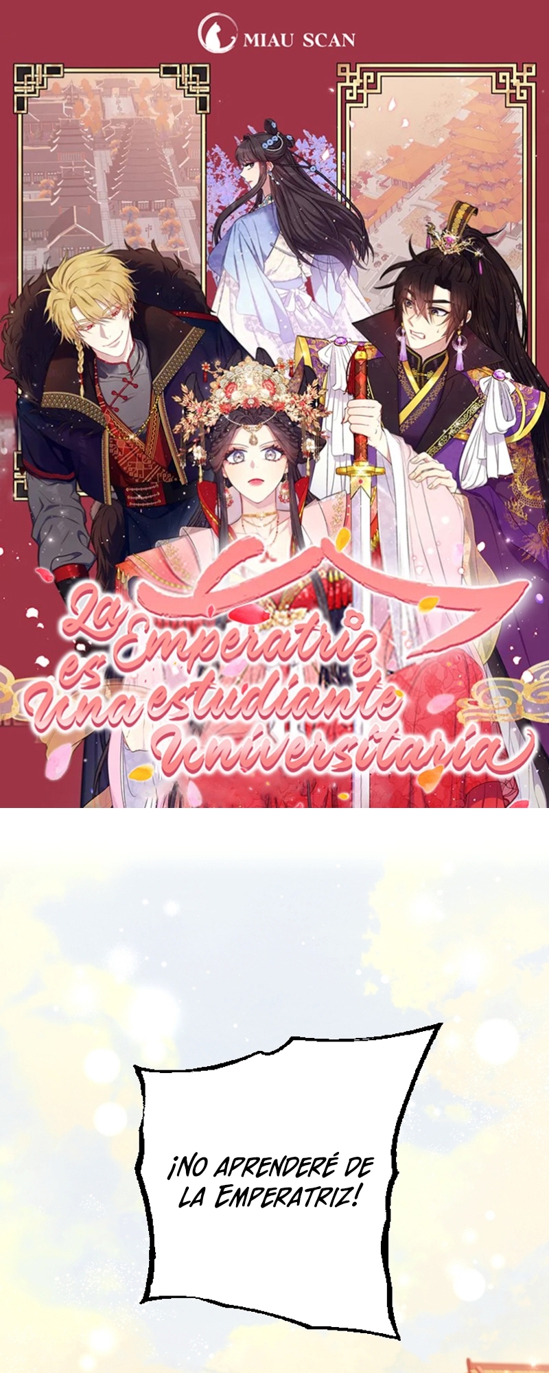 La emperatriz es una estudiante universitaria Capítulo 127 - Página 2