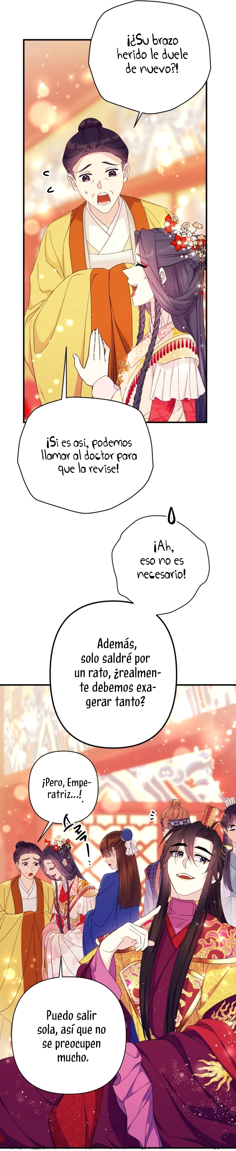 La emperatriz es una estudiante universitaria Capítulo 132 - Página 16