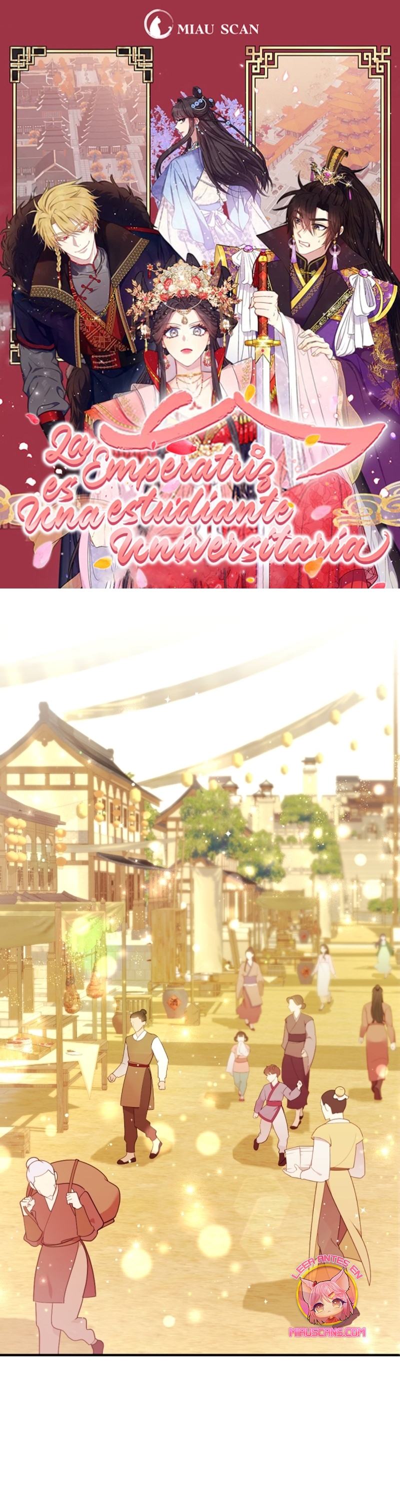 La emperatriz es una estudiante universitaria Capítulo 133 - Página 2