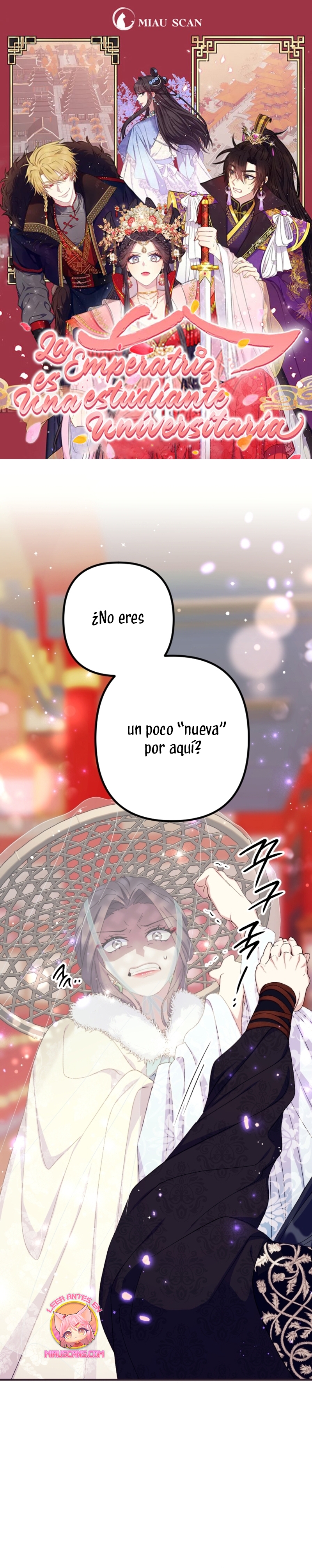 La emperatriz es una estudiante universitaria Capítulo 135 - Página 2
