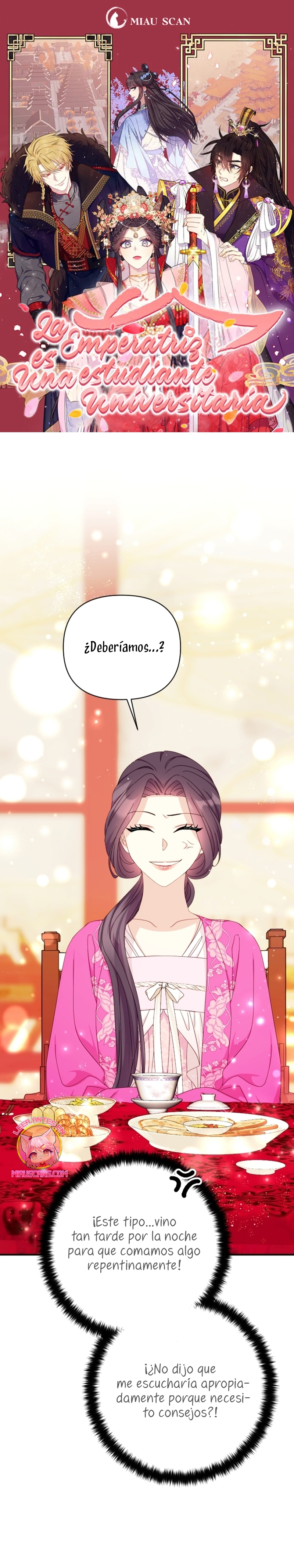 La emperatriz es una estudiante universitaria Capítulo 138 - Página 2