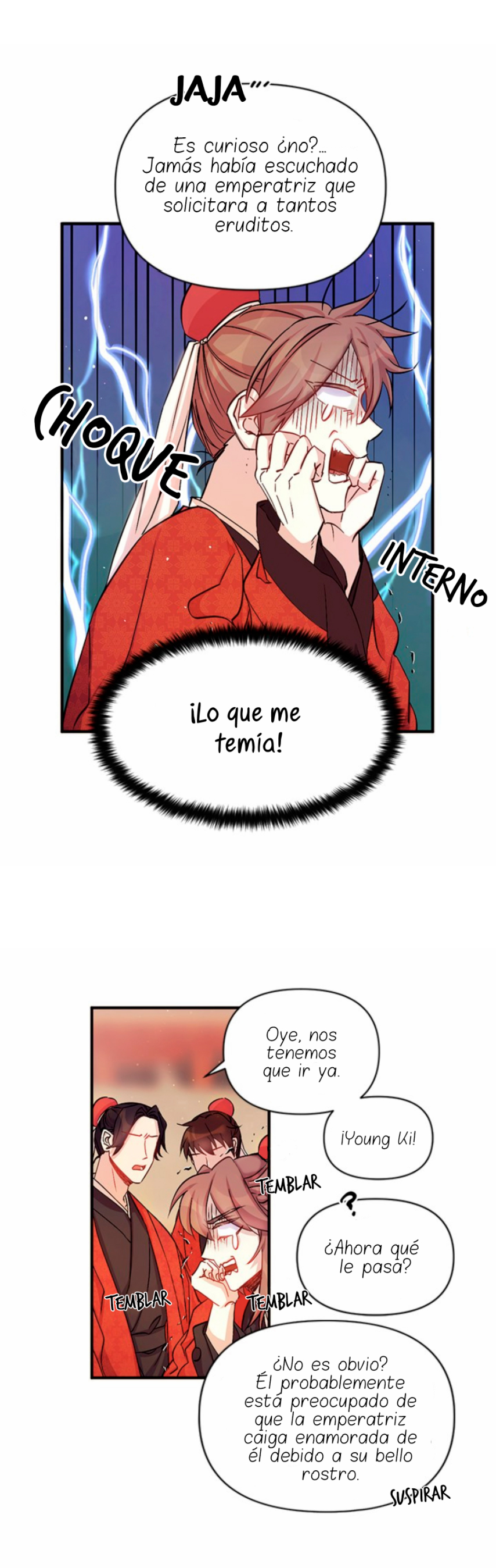 La emperatriz es una estudiante universitaria Capítulo 32 - Página 14