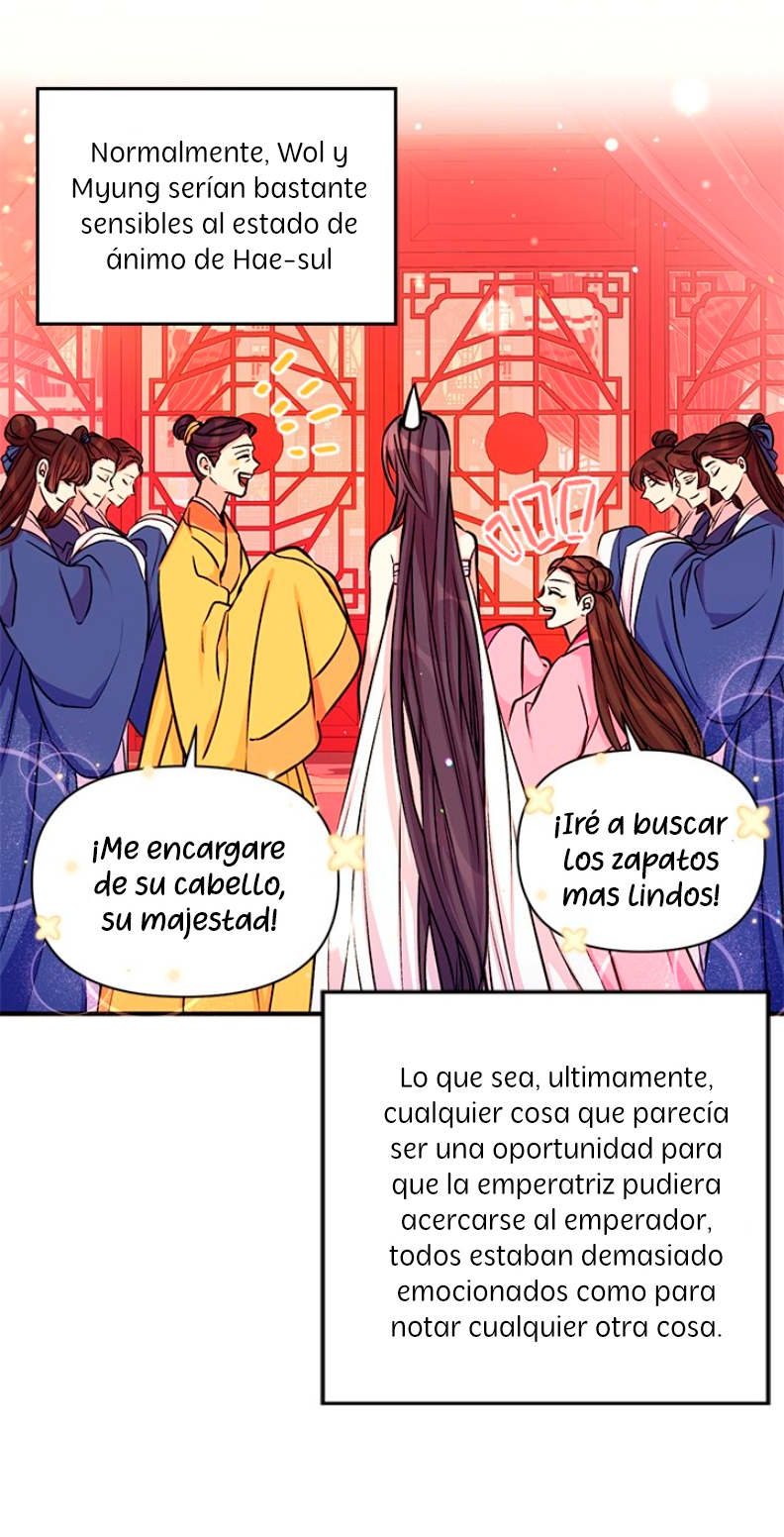 La emperatriz es una estudiante universitaria Capítulo 50 - Página 35