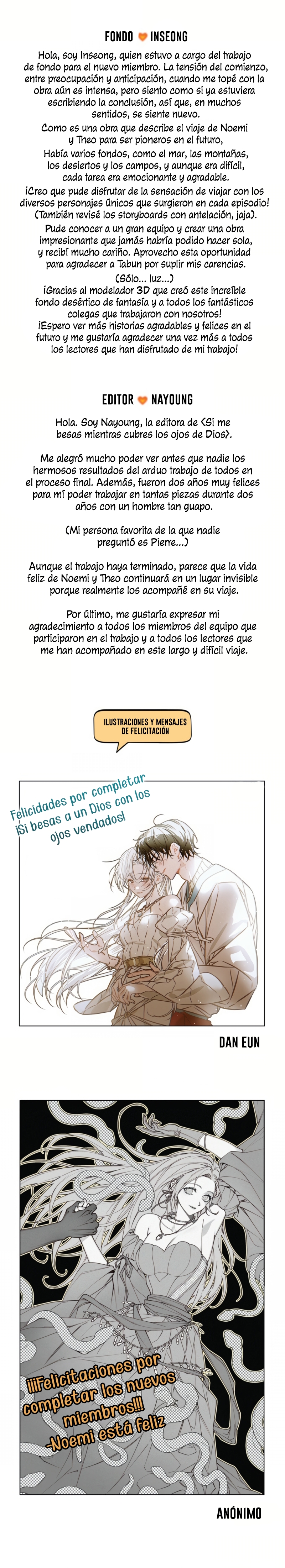 Si besas a un dios con los ojos vendados Capítulo 86.5 - Página 11