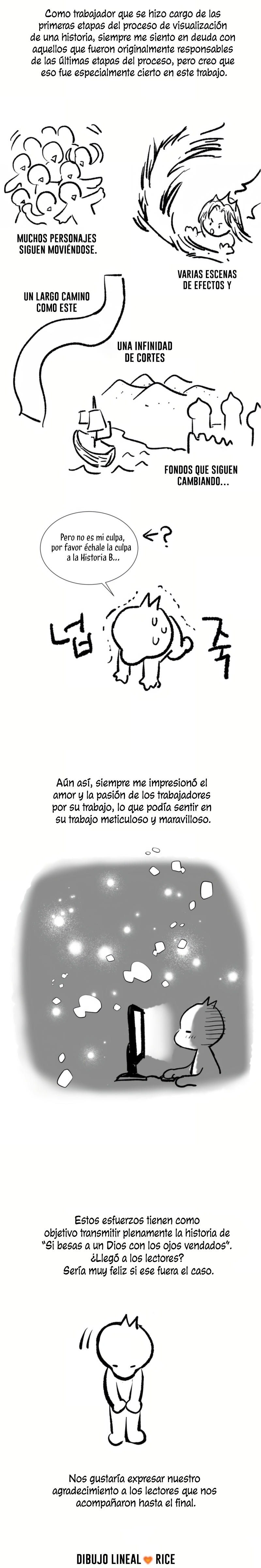 Si besas a un dios con los ojos vendados Capítulo 86.5 - Página 8