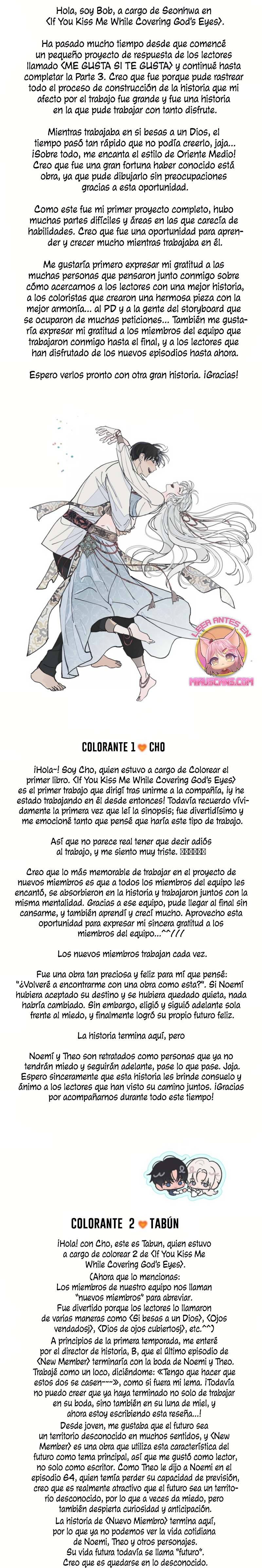 Si besas a un dios con los ojos vendados Capítulo 86.5 - Página 9