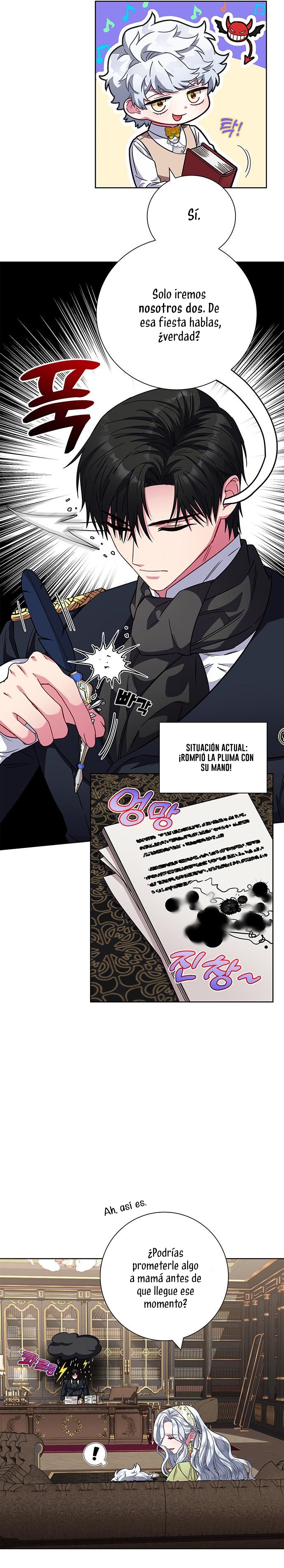 Me convertí en la madre de un sanguinario protagonista masculino Capítulo 11 - Página 13