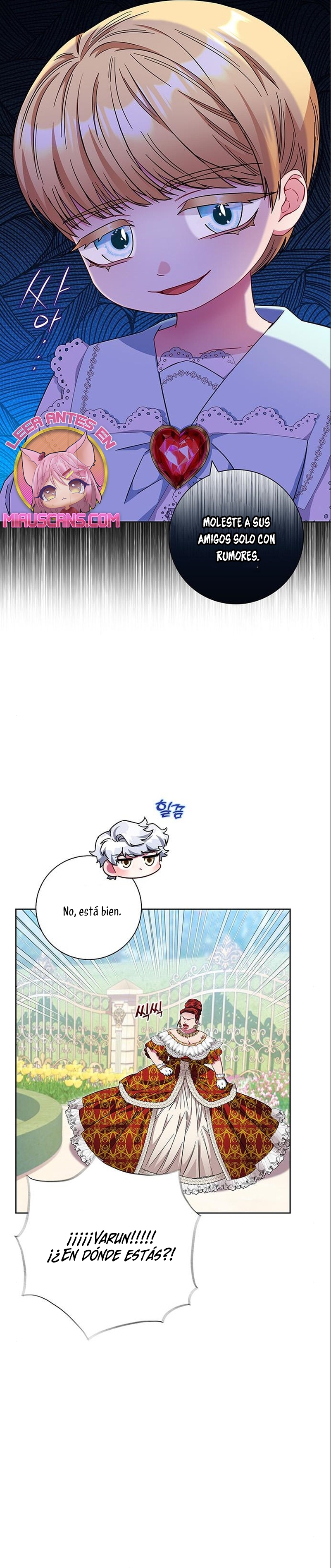 Me convertí en la madre de un sanguinario protagonista masculino Capítulo 14 - Página 8