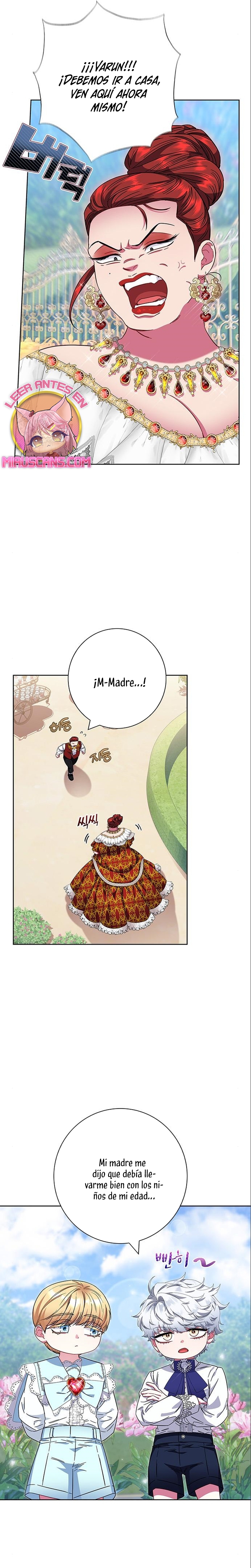 Me convertí en la madre de un sanguinario protagonista masculino Capítulo 14 - Página 9