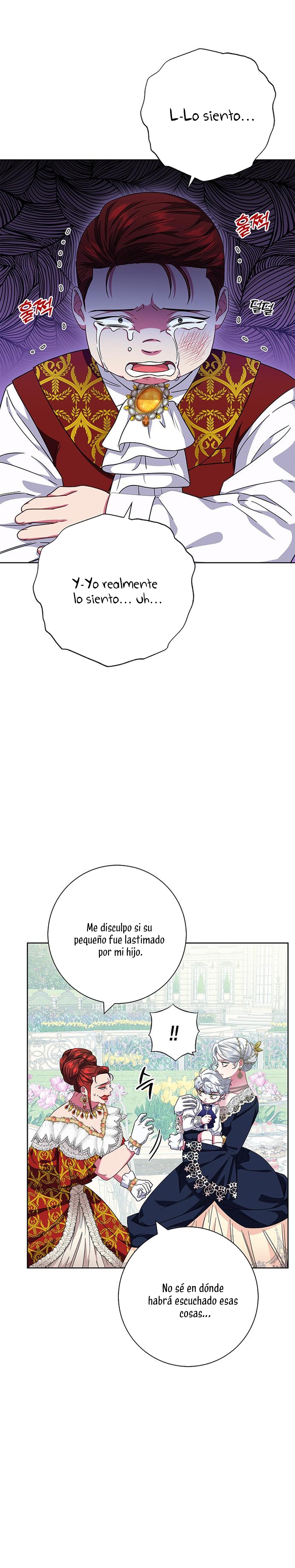 Me convertí en la madre de un sanguinario protagonista masculino Capítulo 15 - Página 5