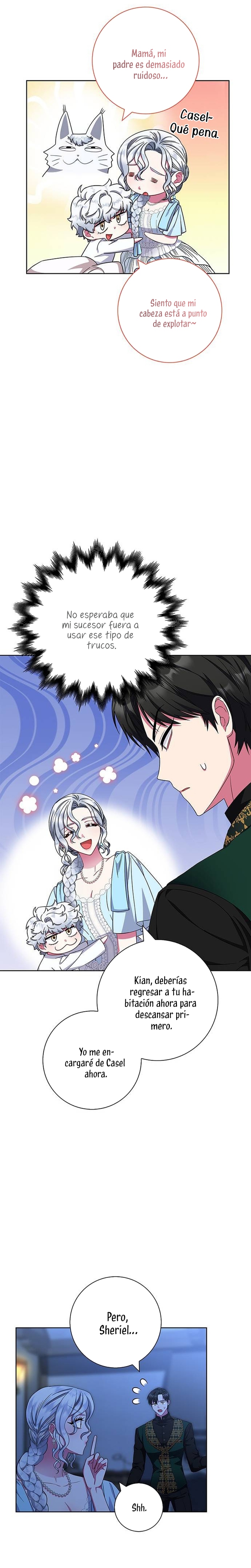 Me convertí en la madre de un sanguinario protagonista masculino Capítulo 19 - Página 12