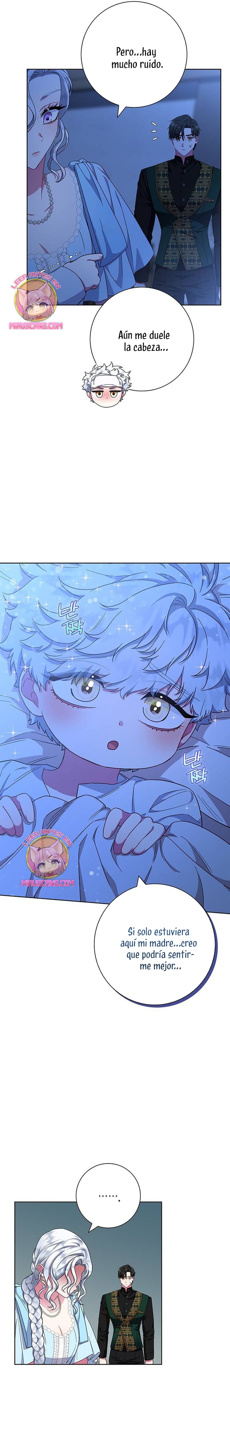Me convertí en la madre de un sanguinario protagonista masculino Capítulo 19 - Página 9