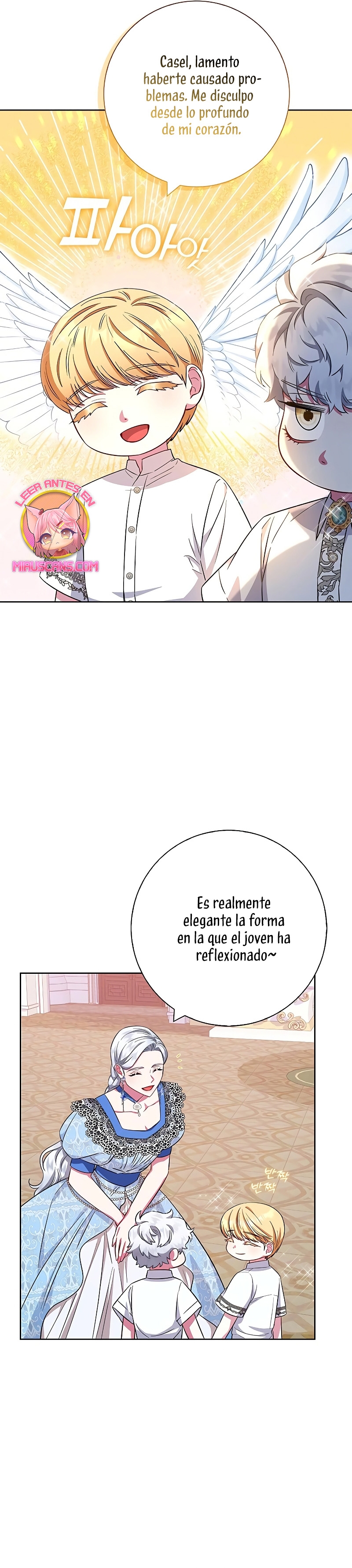 Me convertí en la madre de un sanguinario protagonista masculino Capítulo 27 - Página 35