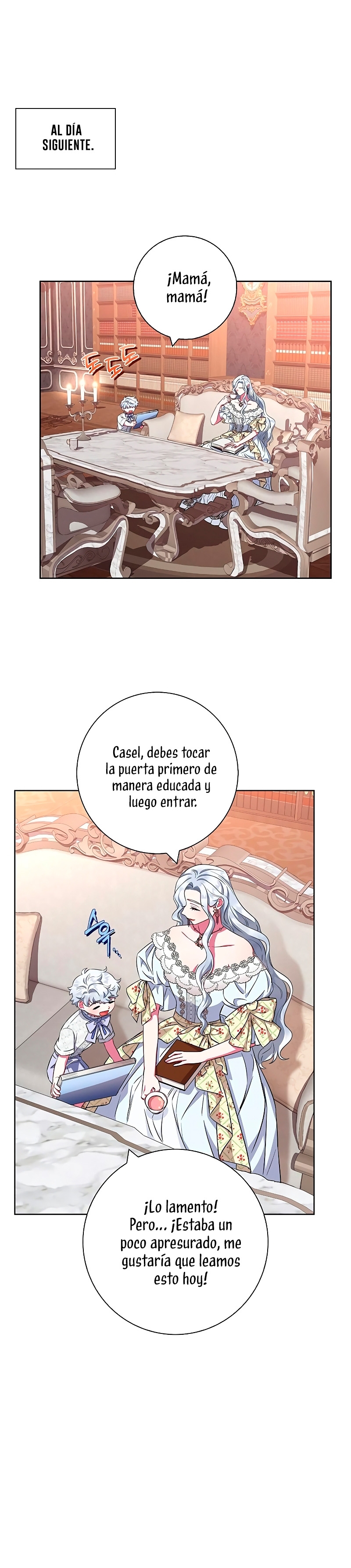 Me convertí en la madre de un sanguinario protagonista masculino Capítulo 28 - Página 10