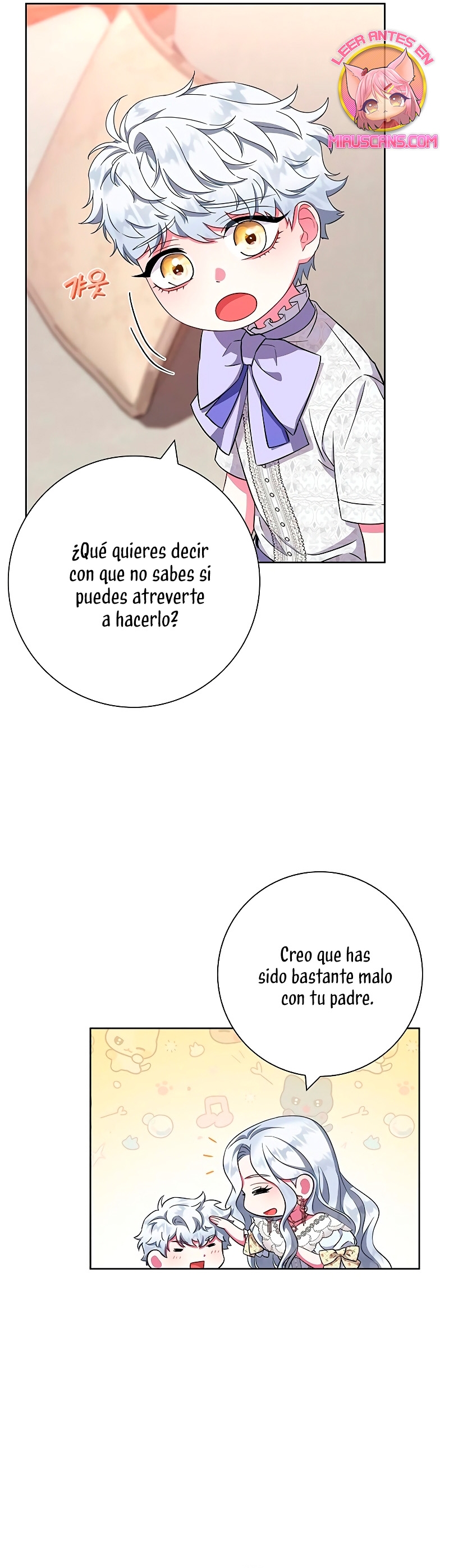 Me convertí en la madre de un sanguinario protagonista masculino Capítulo 28 - Página 33