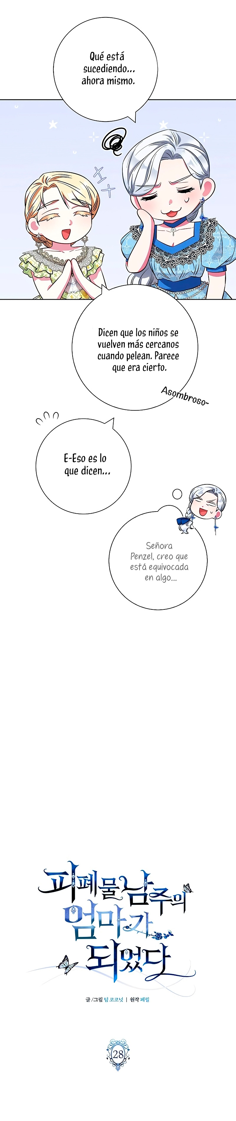 Me convertí en la madre de un sanguinario protagonista masculino Capítulo 28 - Página 9