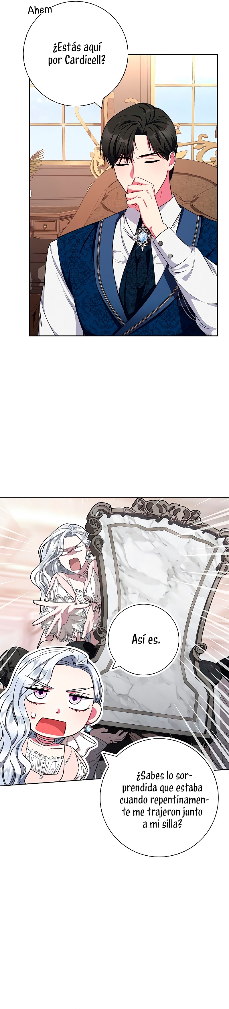 Me convertí en la madre de un sanguinario protagonista masculino Capítulo 30 - Página 7