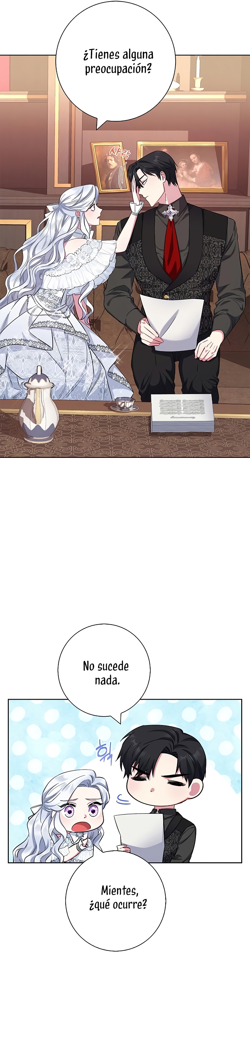 Me convertí en la madre de un sanguinario protagonista masculino Capítulo 33 - Página 10