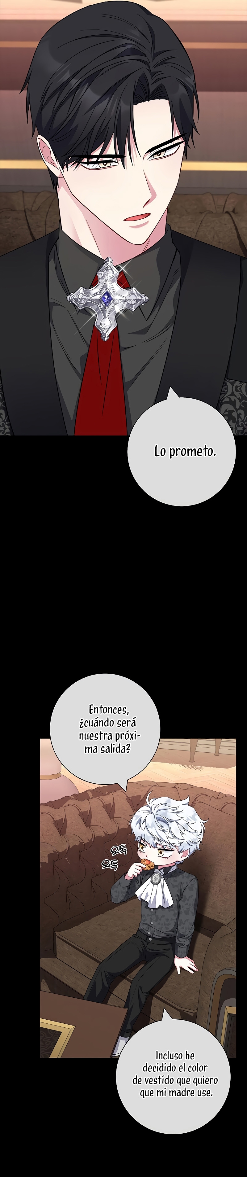 Me convertí en la madre de un sanguinario protagonista masculino Capítulo 33 - Página 28