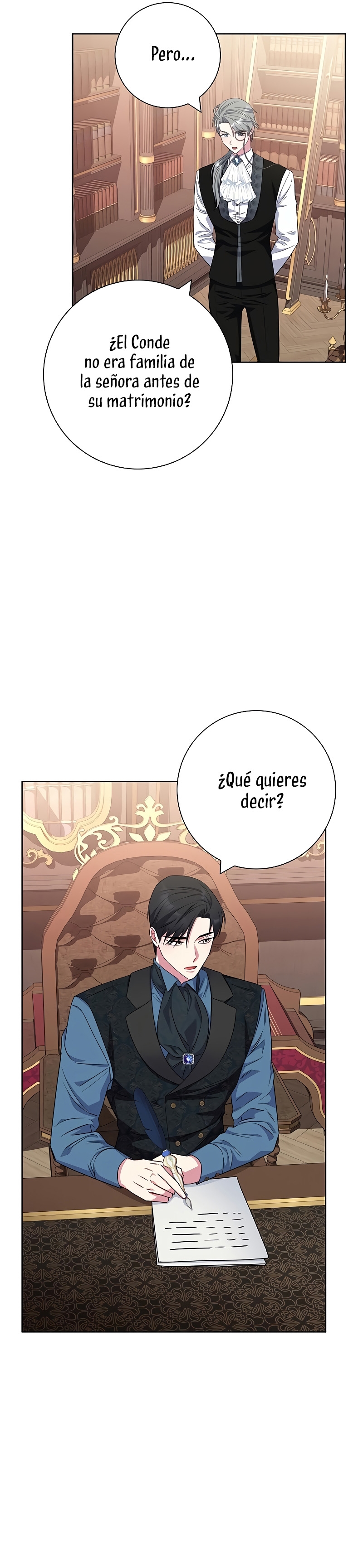 Me convertí en la madre de un sanguinario protagonista masculino Capítulo 33 - Página 35