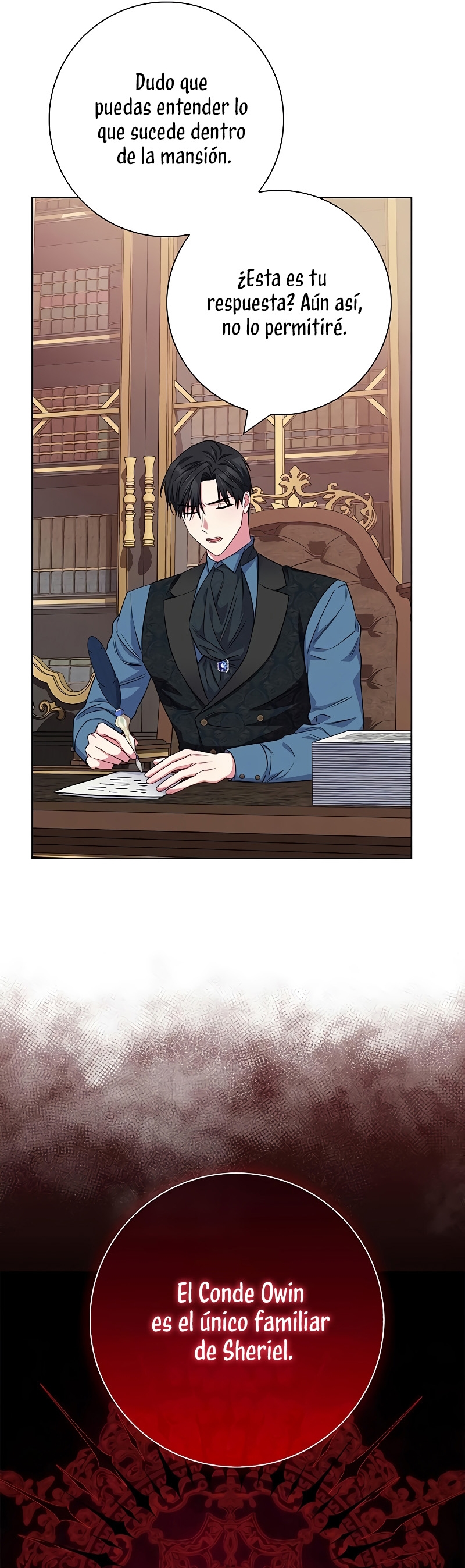 Me convertí en la madre de un sanguinario protagonista masculino Capítulo 33 - Página 39