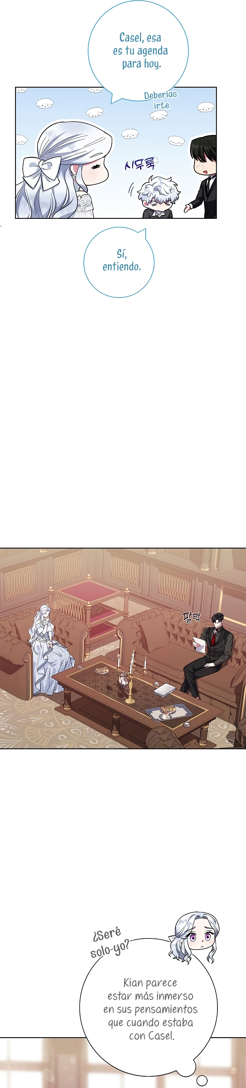 Me convertí en la madre de un sanguinario protagonista masculino Capítulo 33 - Página 8