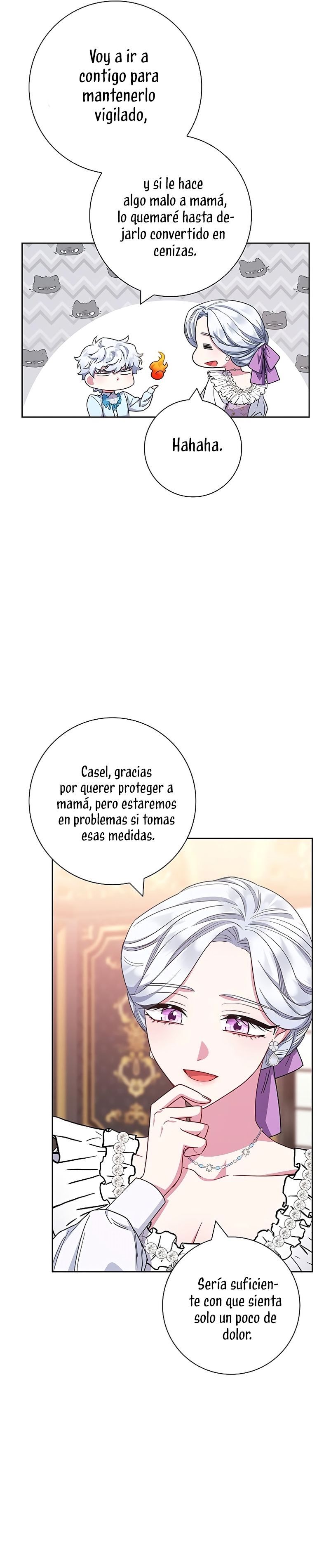 Me convertí en la madre de un sanguinario protagonista masculino Capítulo 35 - Página 19