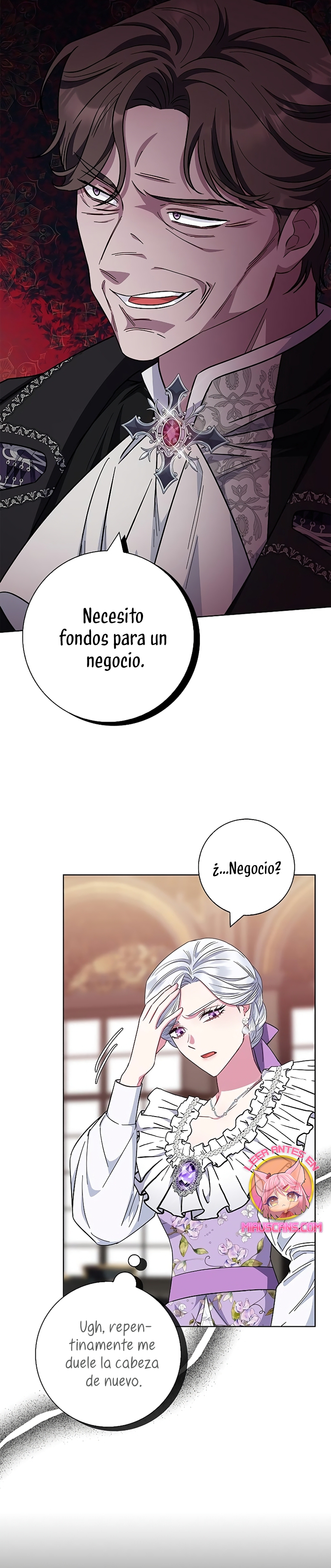 Me convertí en la madre de un sanguinario protagonista masculino Capítulo 35 - Página 35