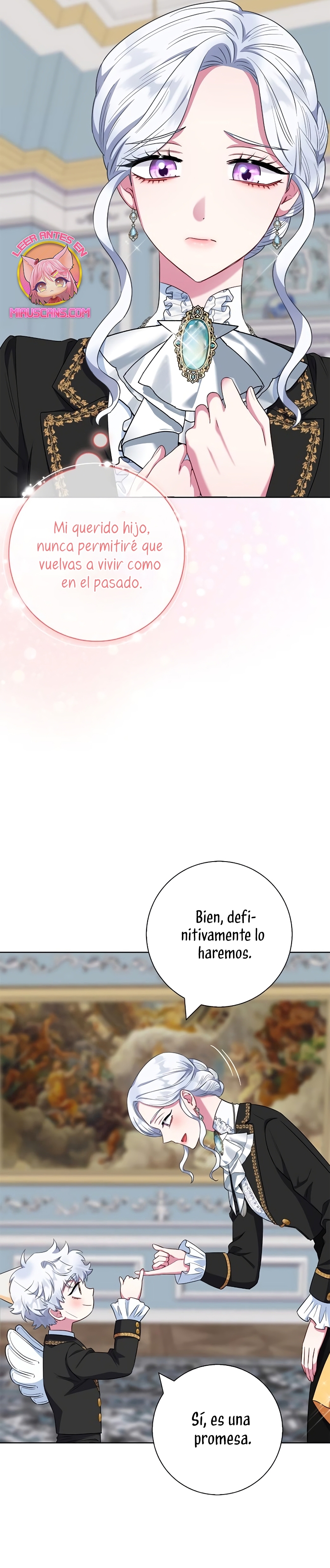 Me convertí en la madre de un sanguinario protagonista masculino Capítulo 57 - Página 9