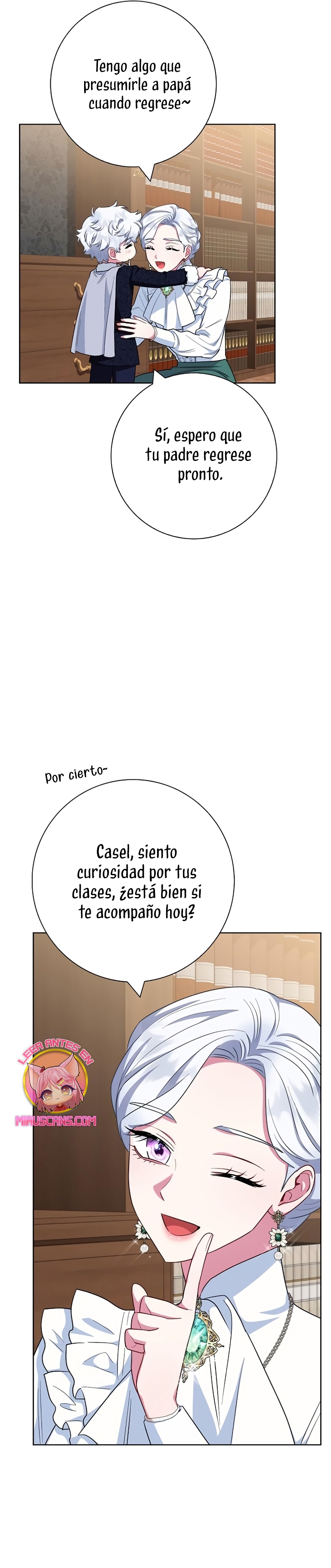 Me convertí en la madre de un sanguinario protagonista masculino Capítulo 58 - Página 35