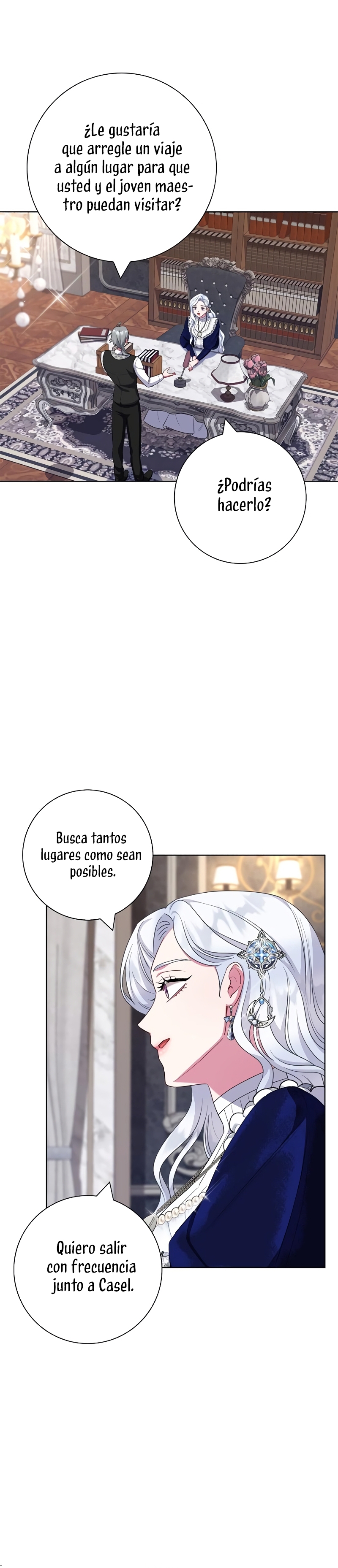 Me convertí en la madre de un sanguinario protagonista masculino Capítulo 60 - Página 10