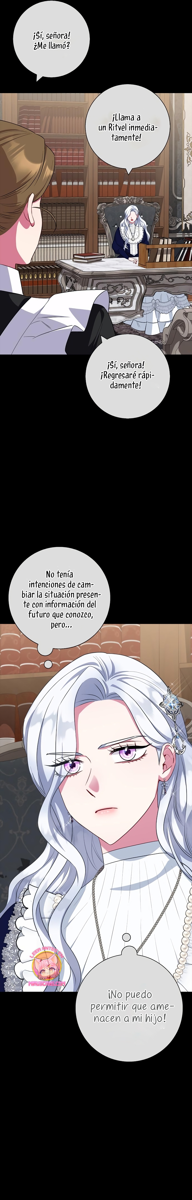 Me convertí en la madre de un sanguinario protagonista masculino Capítulo 64 - Página 20