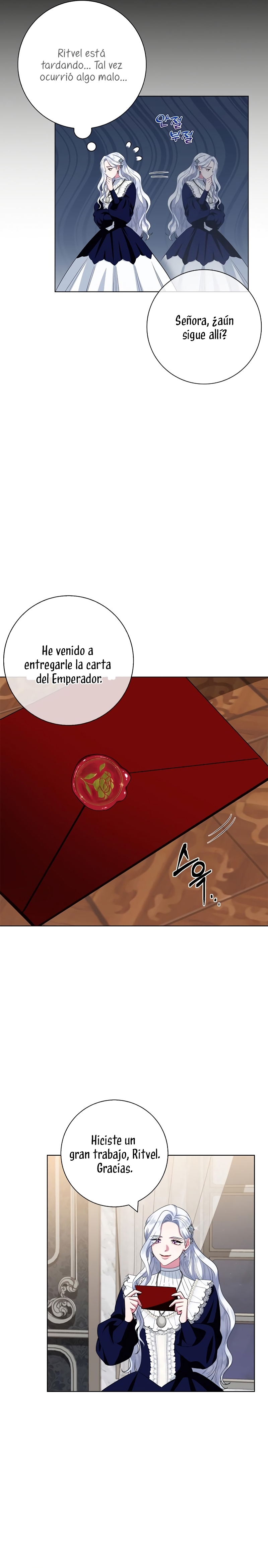 Me convertí en la madre de un sanguinario protagonista masculino Capítulo 64 - Página 22