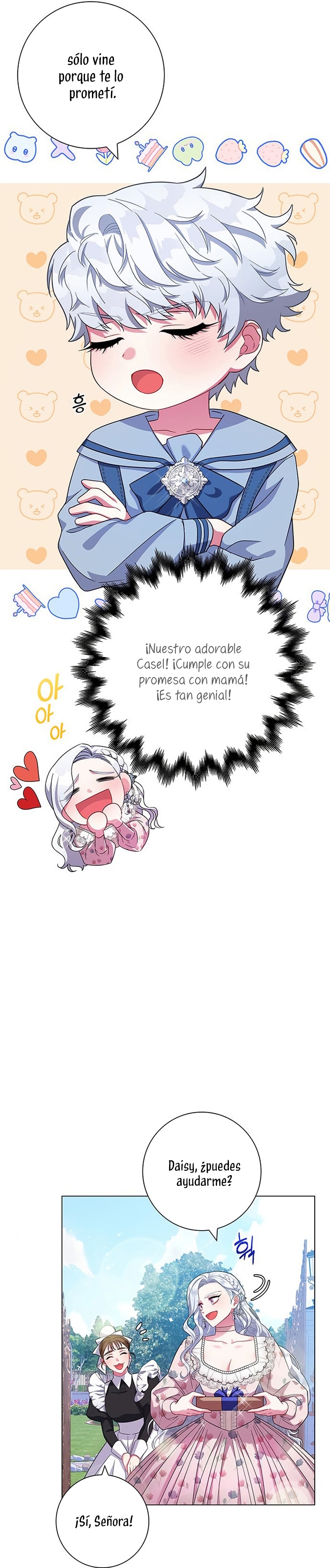 Me convertí en la madre de un sanguinario protagonista masculino Capítulo 7 - Página 14