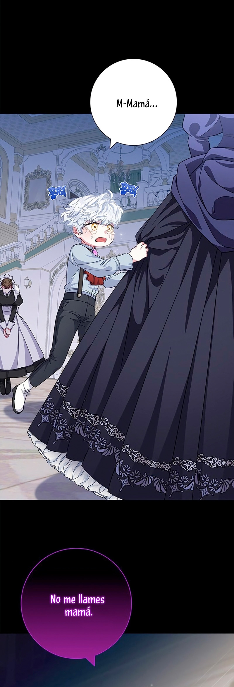 Me convertí en la madre de un sanguinario protagonista masculino Capítulo 9 - Página 3