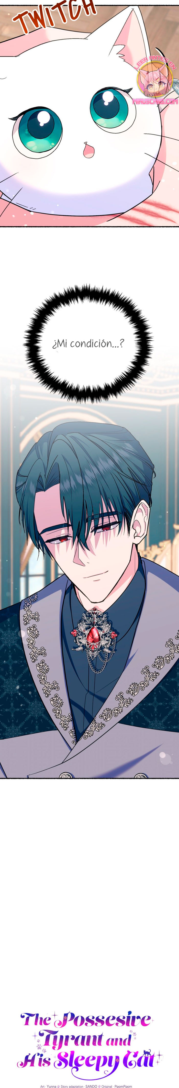 Me volví una gata que duerme con un tirano obsesivo todas las noches Capítulo 12 - Página 9