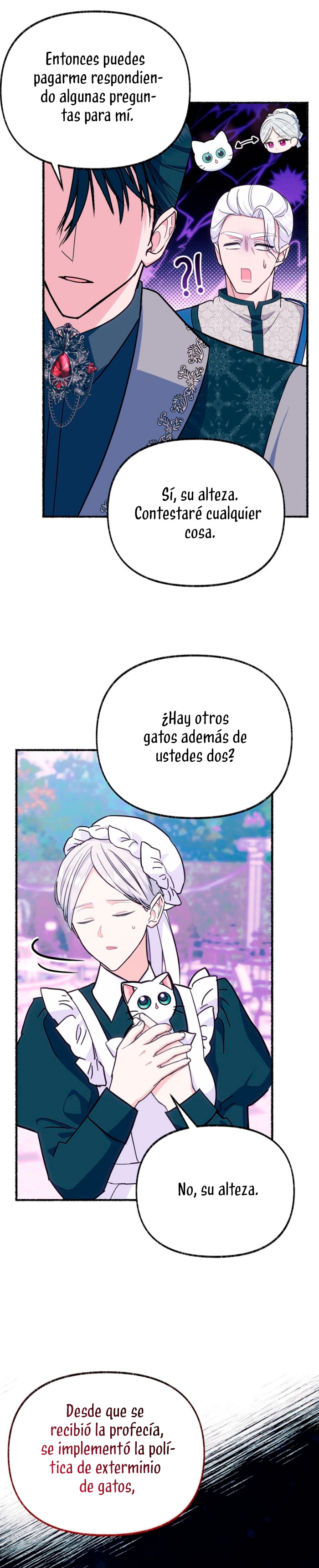 Me volví una gata que duerme con un tirano obsesivo todas las noches Capítulo 13 - Página 12