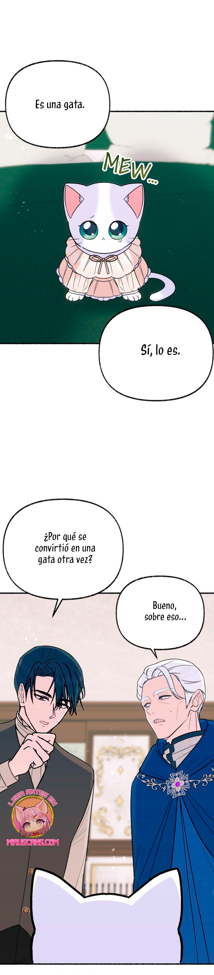 Me volví una gata que duerme con un tirano obsesivo todas las noches Capítulo 18 - Página 3