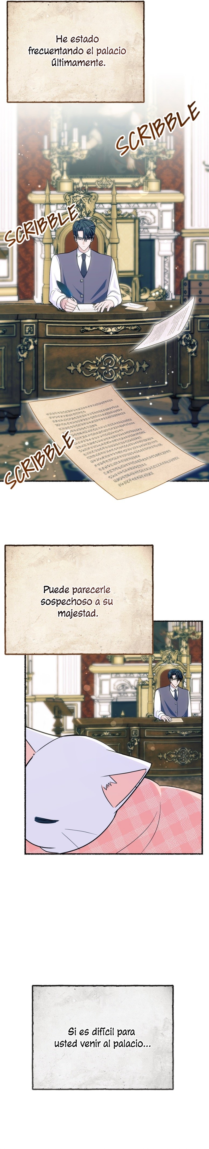 Me volví una gata que duerme con un tirano obsesivo todas las noches Capítulo 20 - Página 11