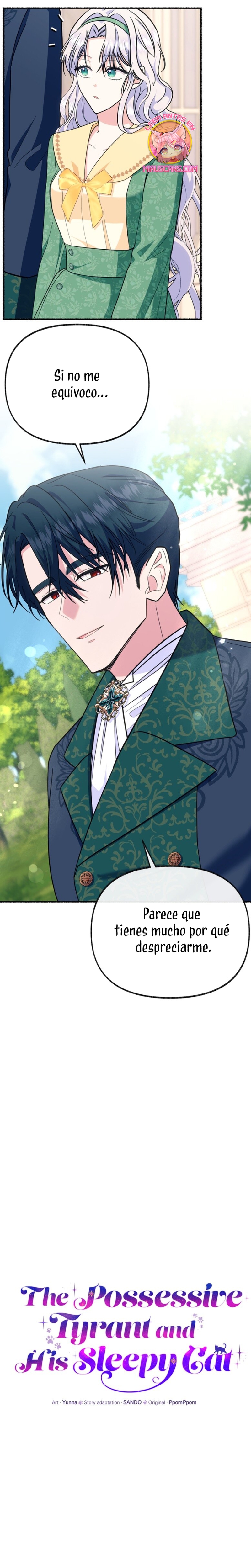 Me volví una gata que duerme con un tirano obsesivo todas las noches Capítulo 25 - Página 13