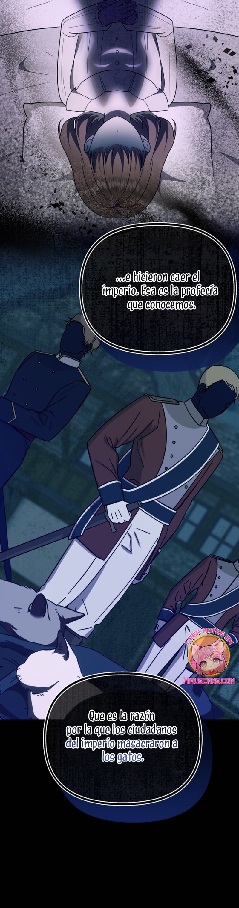 Me volví una gata que duerme con un tirano obsesivo todas las noches Capítulo 55 - Página 5