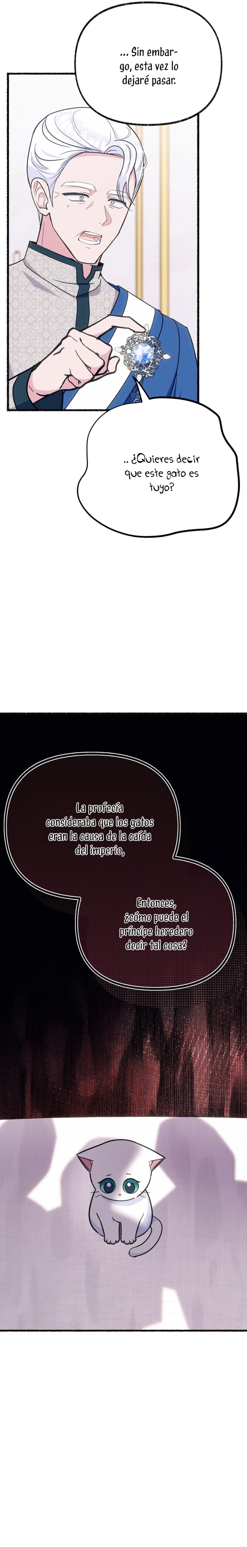 Me volví una gata que duerme con un tirano obsesivo todas las noches Capítulo 7 - Página 12
