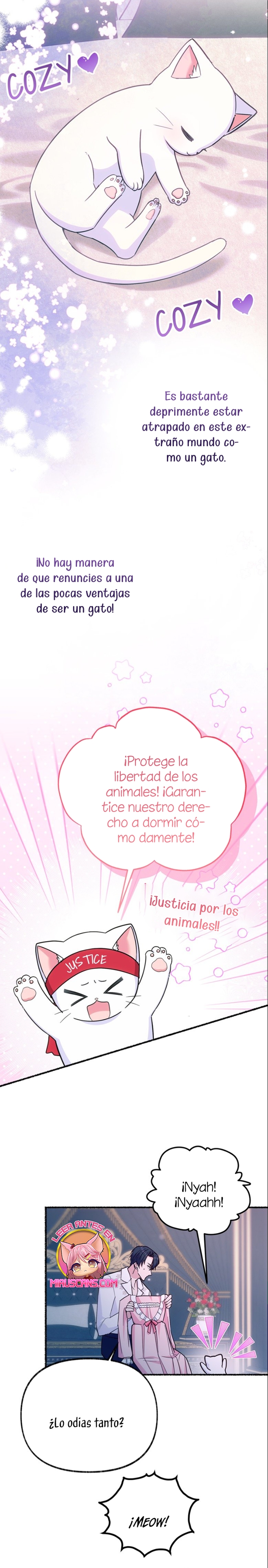 Me volví una gata que duerme con un tirano obsesivo todas las noches Capítulo 8 - Página 29